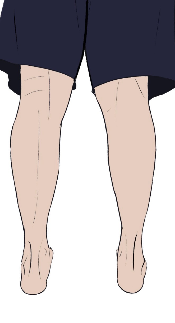 Sample photo for the back view of a foot.